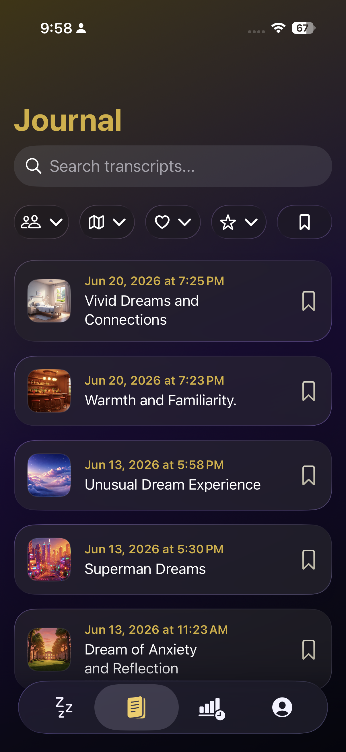 Dorsal App Interface